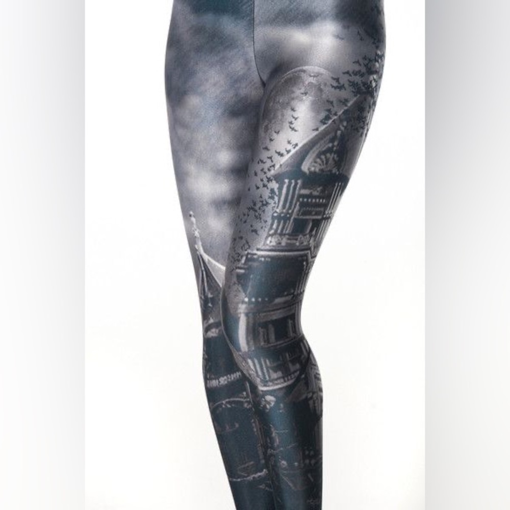 Black Milk Clothing Haunted House Leggings size M